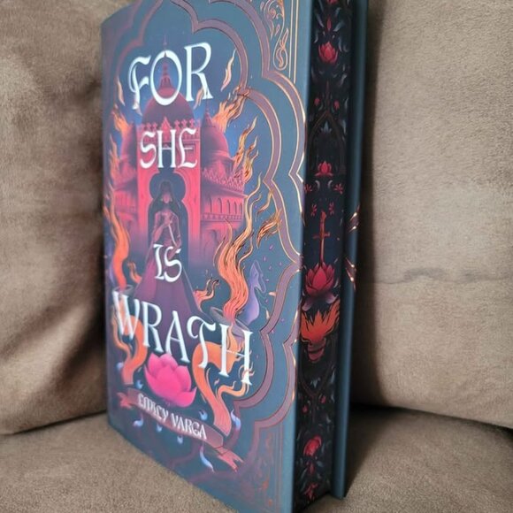 **NEW & SIGNED** For She Is Wrath by Emily Varga, Fairyloot Exclusive Edition - Picture 1 of 10